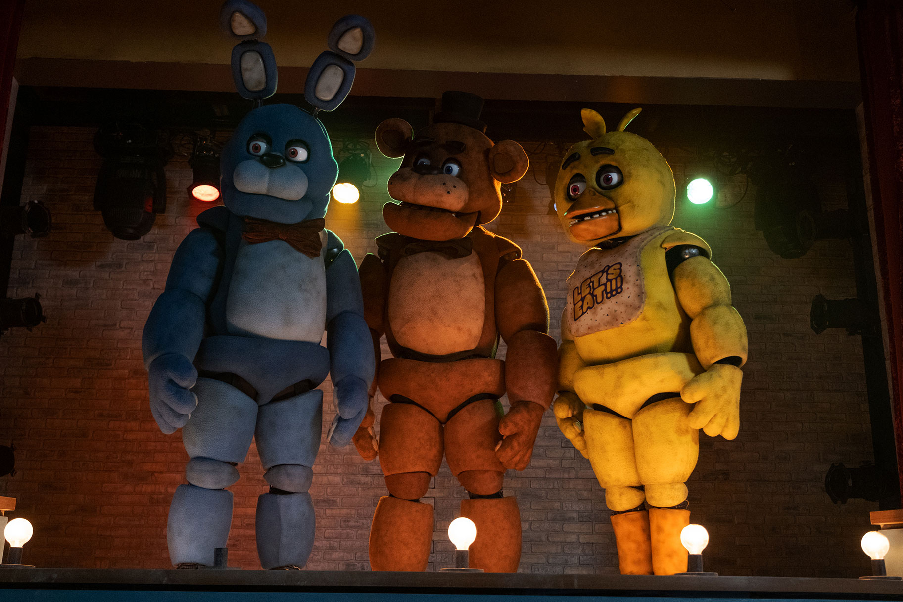 Screenshot from the “FNAF” movie. 