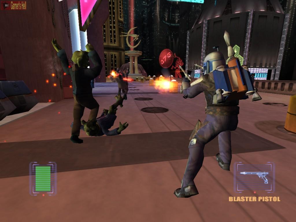 Gameplay for the Bounty Hunter video game.