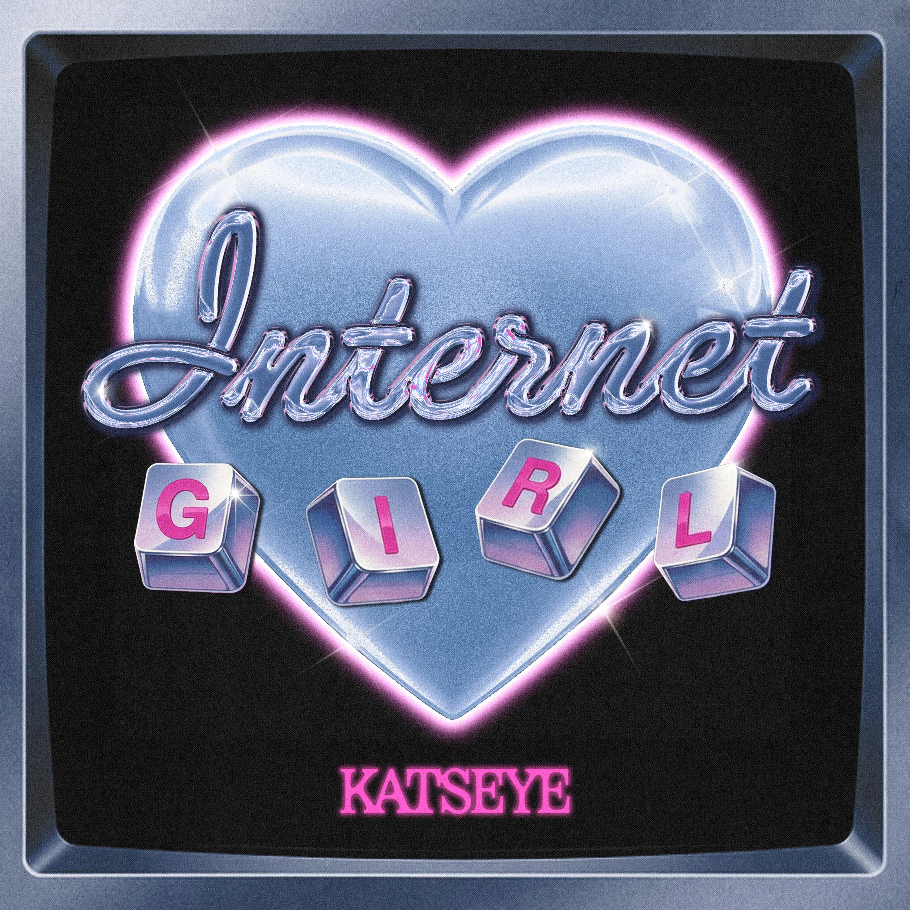 Cover image from KATSEYE’s “Internet Girl.”