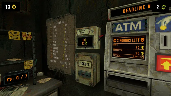 Image of the “CloverPit” setting, a grim and dank prison cell. 