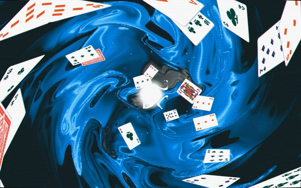 “Balatro” game start screen. 