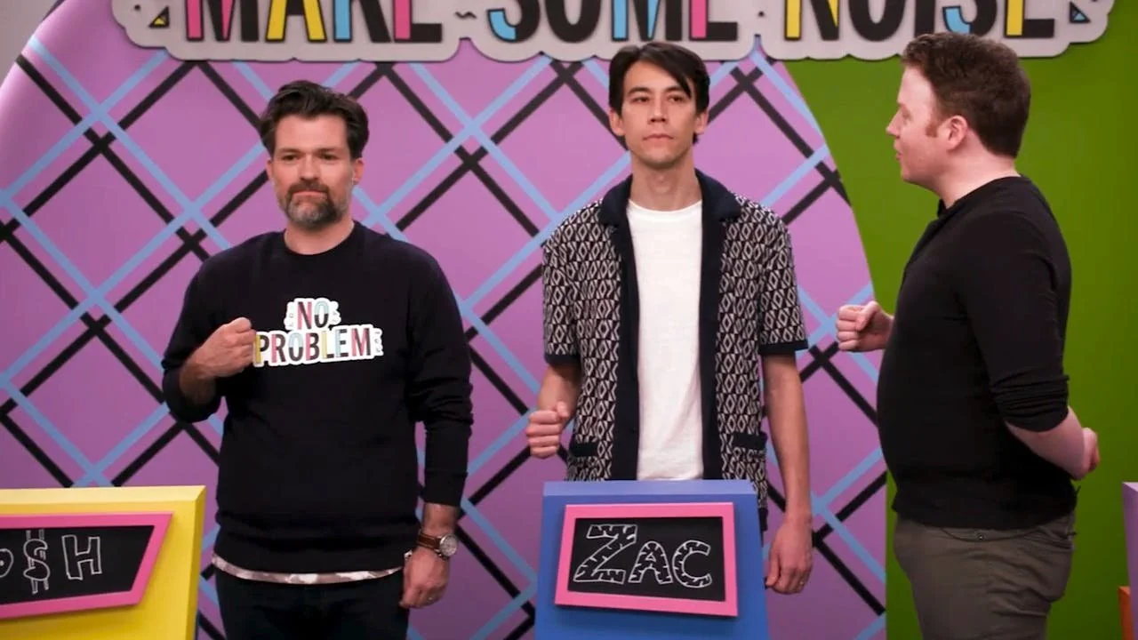 Noise Boys in “Make Some Noise” doing a skit. 