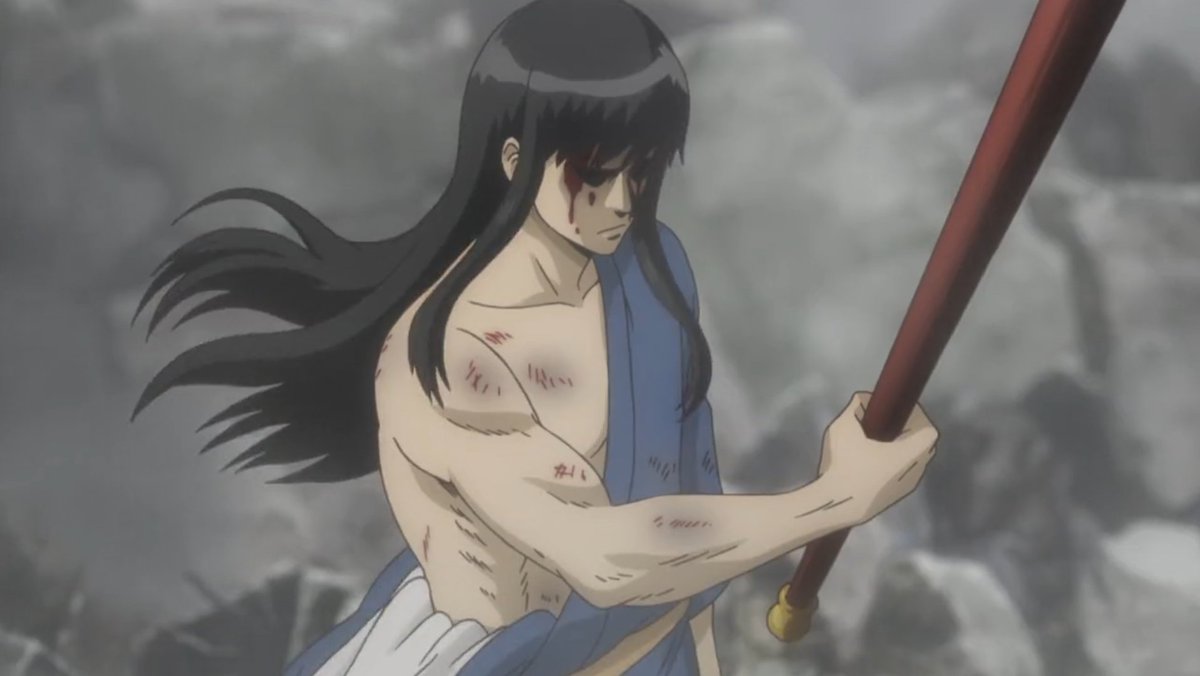 Katsura in battle mode.