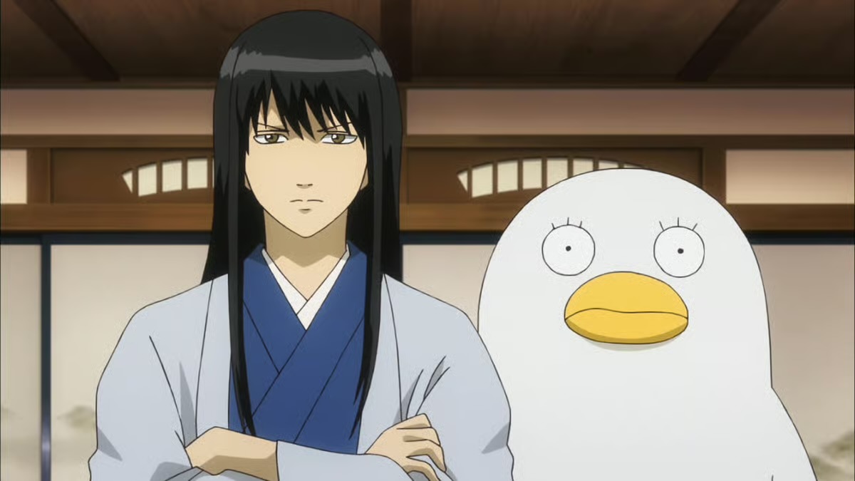 Katsura and his sidekick, Elizabeth.