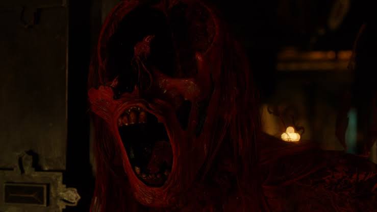 The screaming ghost of one of Thomas’ wives.