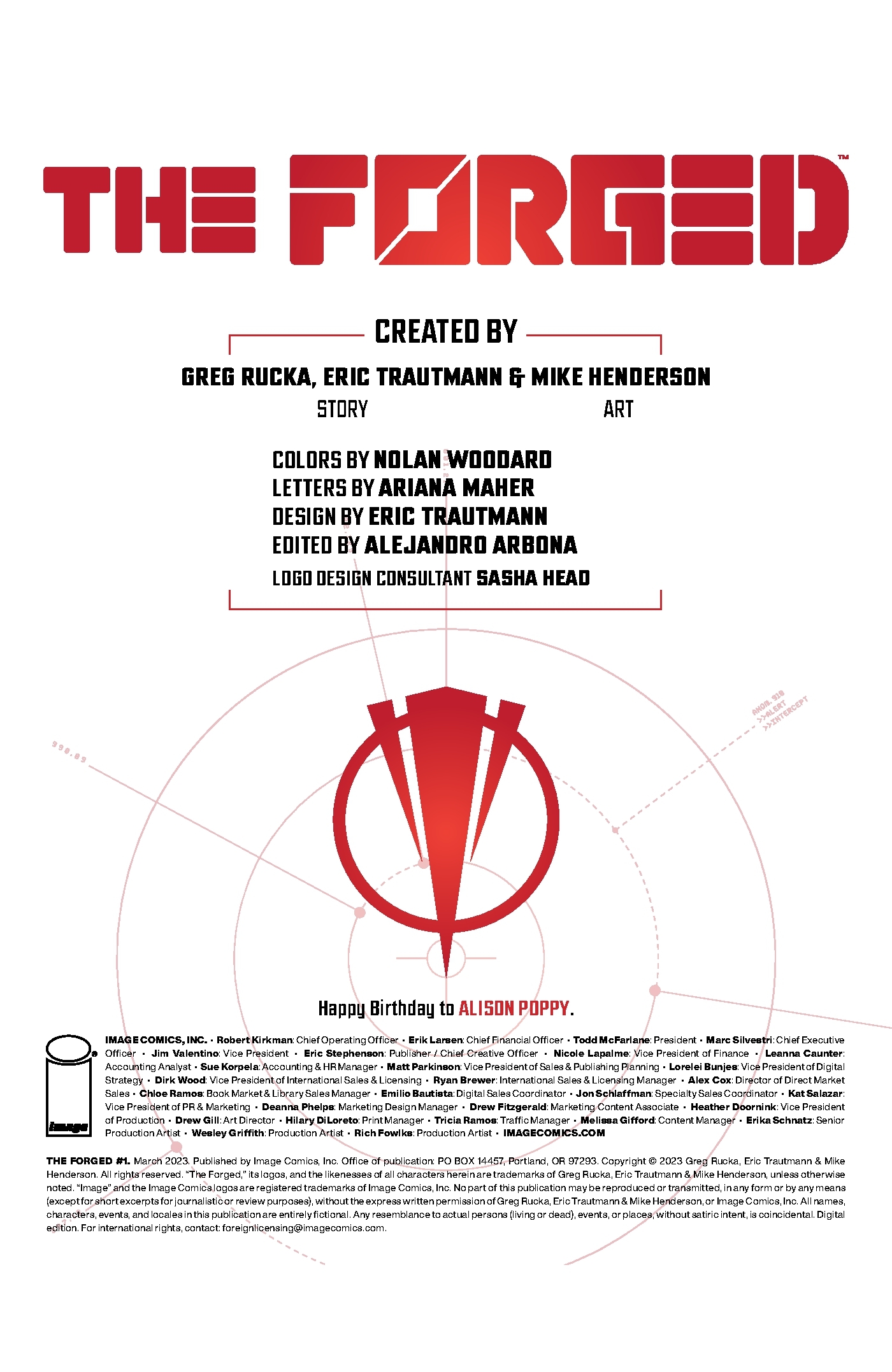 The Forged. Image Comics. 2026.