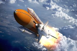 space rocket growing team
