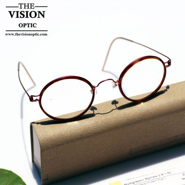 กรอบ Lindberg รุ่น Harley 43 Col.70 Inner K25  + เลนส์โปรเกรสซีฟ Rodenstock 1.50 รุ่น Multigressiv MyView 2®