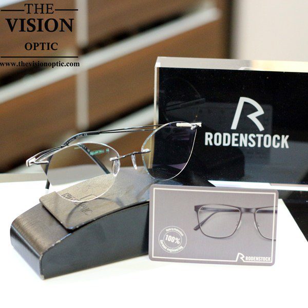 กรอบ Silhouette + เลนส์โปรเกรสซีฟ Rodenstock รุ่น Purelife Free 1.60 CMiQ  grey (เลนส์เปลี่ยนเป็นสีเทา)