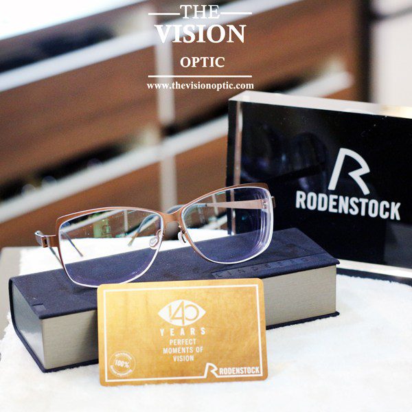 กรอบ LINDBERG รุ่น 9522 +เลนส์ Rodenstock รุ่น Perfalit Mono Plus 1.60