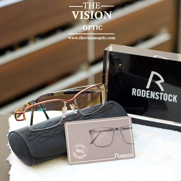 กรอบ Cazal +เลนส์โปรเกรสซีฟ Rodenstock รุ่น Purelife Free 1.54 corridor XS CMIQ Brown