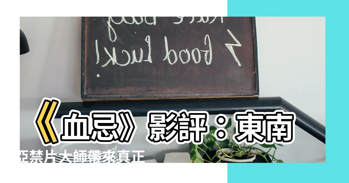 【血忌的評論】《血忌》影評：東南亞禁片大師帶來真正恐怖！