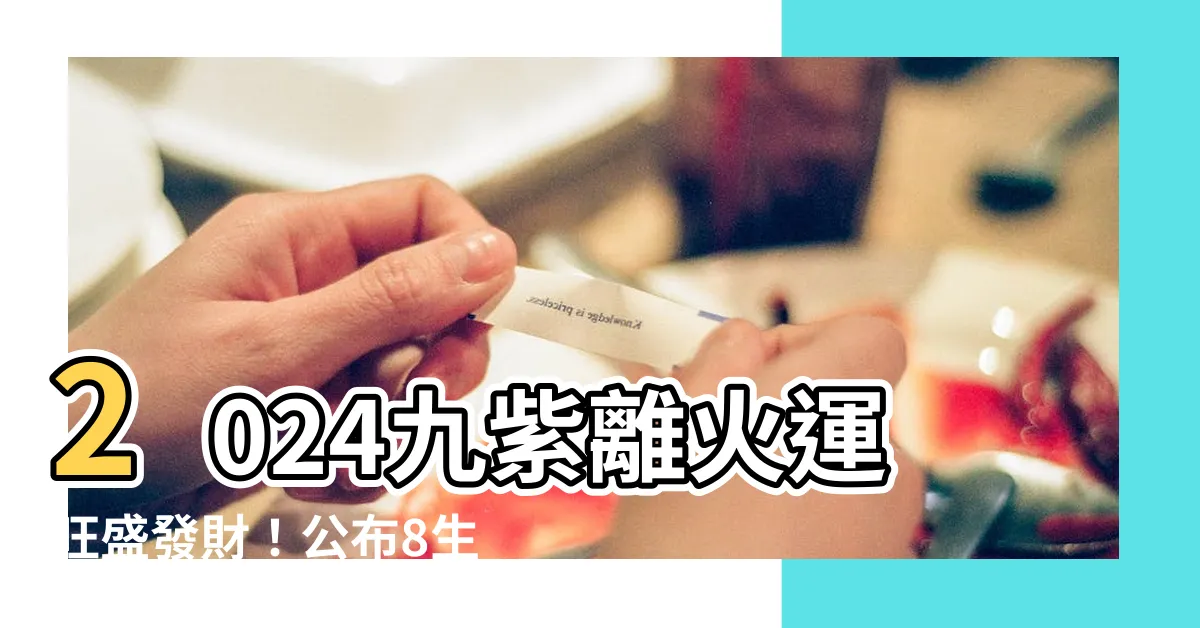 【九紫離火運】2024九紫離火運旺盛發財！公佈8生肖驚人運勢走向！