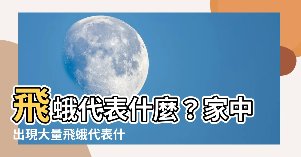 【飛蛾代表什麼】飛蛾代表什麼？家中出現大量飛蛾代表什麼？