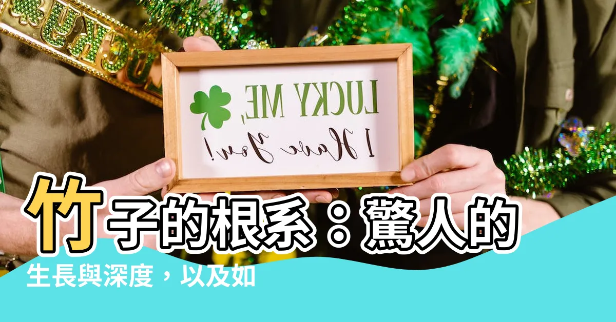 【竹子的根系】竹子的根系：驚人的生長與深度，以及如何控制它們