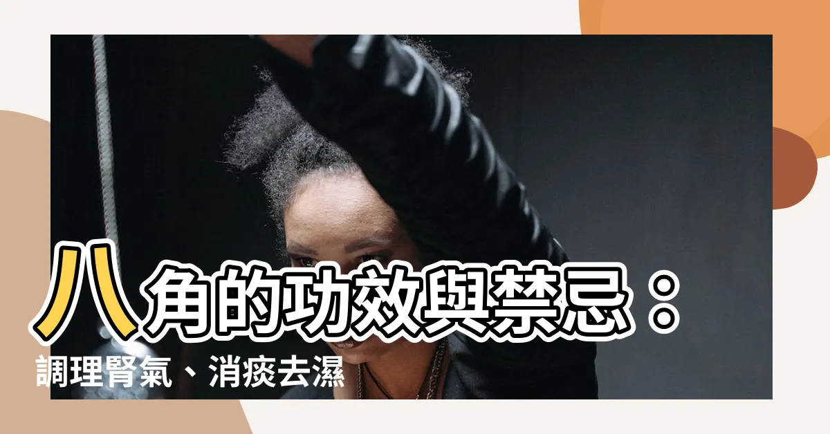 【八角功效與禁忌】八角的功效與禁忌：調理腎氣、消痰去濕，但要注意這些細節！
