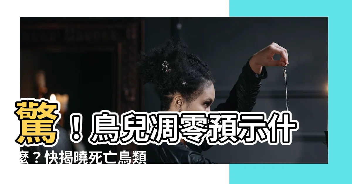 【鳥死】驚！鳥兒凋零預示什麼？快揭曉死亡鳥類背後的秘辛