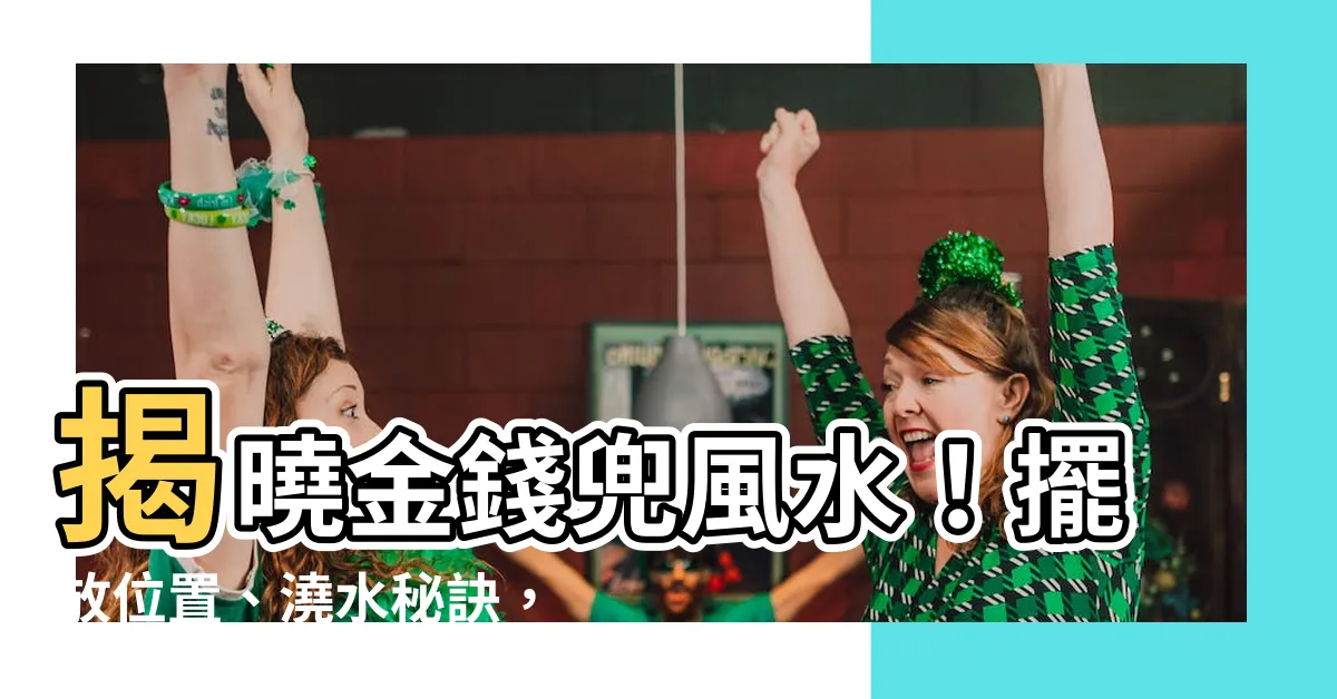 【金錢兜風水】揭曉金錢兜風水！擺放位置、澆水秘訣，財運健康一把抓