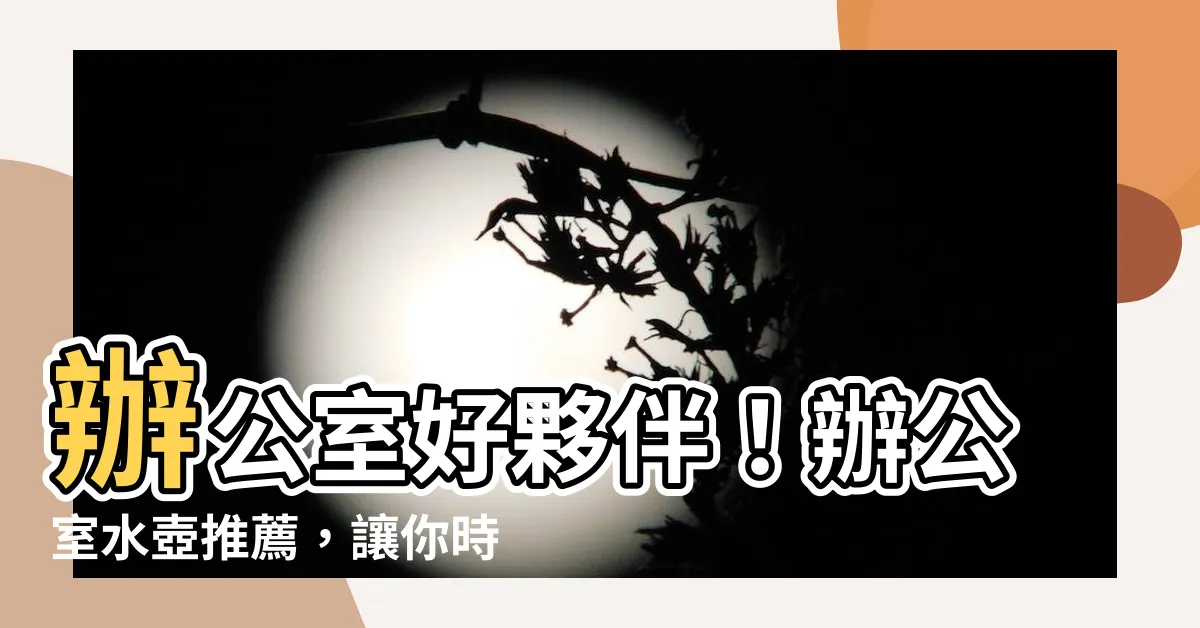 【辦公室水壺】辦公室好夥伴！辦公室水壺推薦，讓你時刻水噹噹