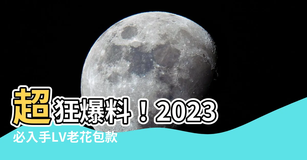 【lv 2023必買】超狂爆料！2023必入手LV老花包款
