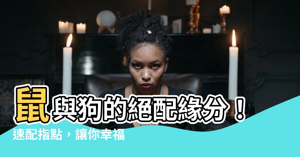 【狗和鼠】鼠與狗的絕配緣分！速配指點，讓你幸福美滿一輩子