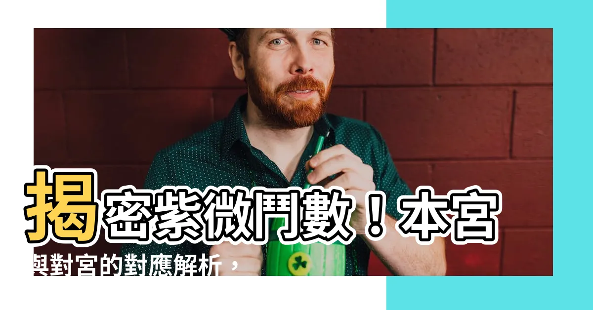 【對宮怎麼看】揭密紫微鬥數！本宮與對宮的對應解析，對宮怎麼看？
