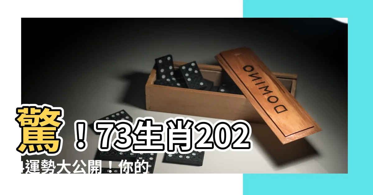 【73生肖】驚！73生肖2024運勢大公開！你的運氣如何？