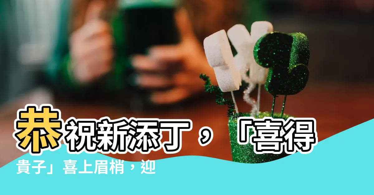 【喜得貴子】恭祝新添丁，「喜得貴子」喜上眉梢，迎寶貝回家樂開懷
