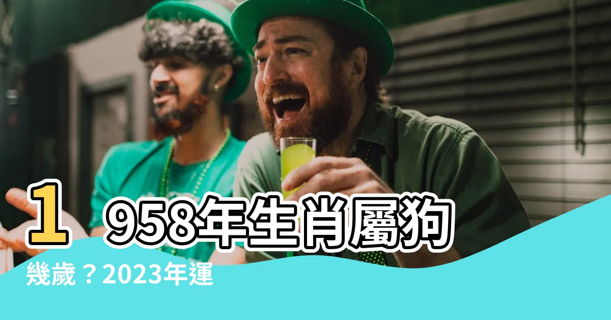 【1958年生肖幾歲2023】1958年生肖屬狗幾歲？2023年運勢大公開！