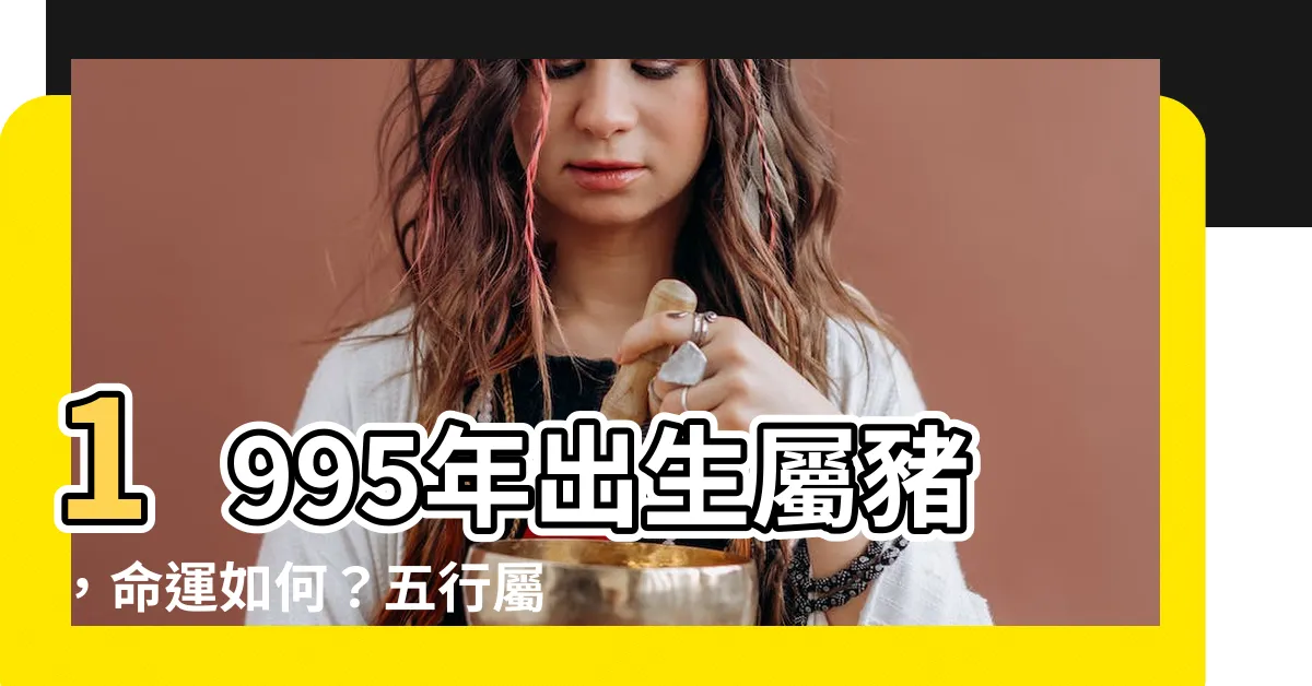 【1995年出生】1995年出生屬豬，命運如何？五行屬什麼？今年幾歲？