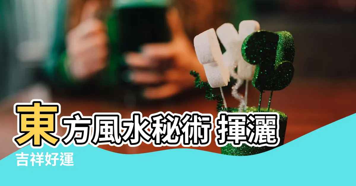 【東 色 風水】東方風水秘術 揮灑吉祥好運