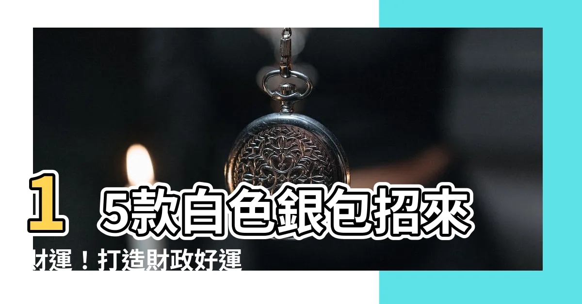 【白色銀包】15款白色銀包招來財運！打造財政好運