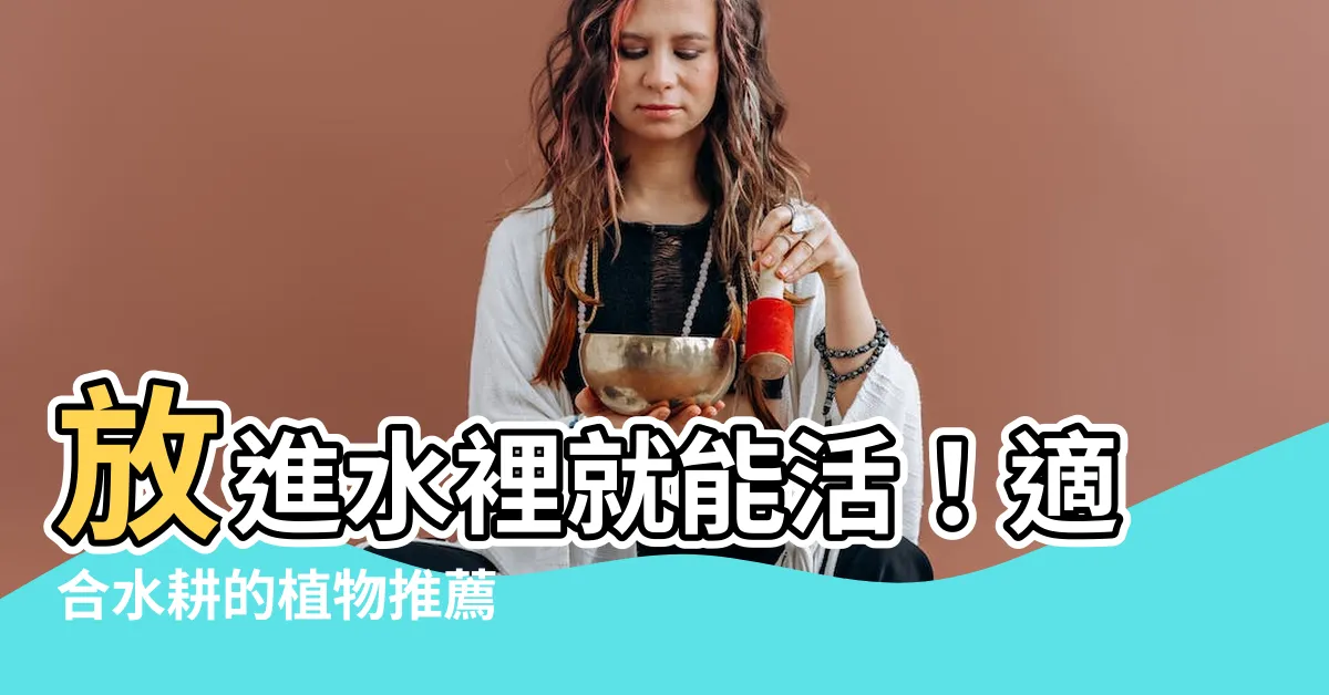 【適合水耕的植物】放進水裡就能活！適合水耕的植物推薦