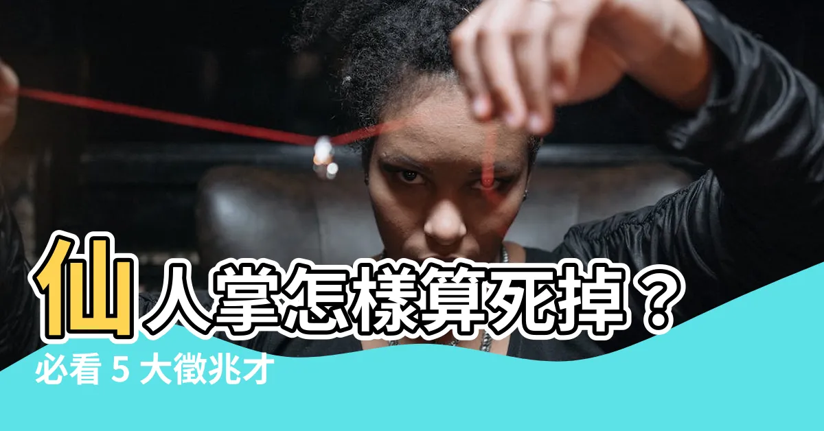 【仙人掌怎樣算死掉】仙人掌怎樣算死掉？必看 5 大徵兆才能養好你的綠色好朋友！