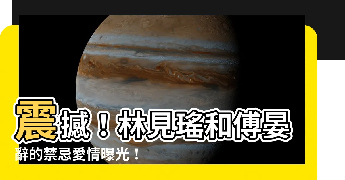 【林見瑤 傅晏辭】震撼！林見瑤和傅晏辭的禁忌愛情曝光！