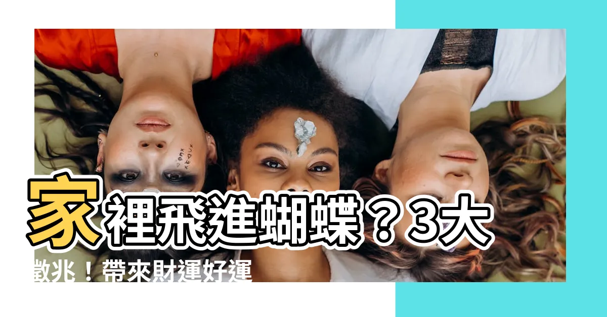 【家裡飛進蝴蝶】家裡飛進蝴蝶？3大徵兆！帶來財運好運臨！