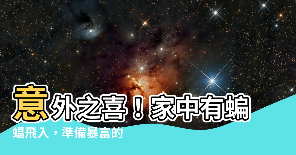 【蝙蝠飛進房間代表什麼】意外之喜！家中有蝙蝠飛入，準備暴富的吉兆！