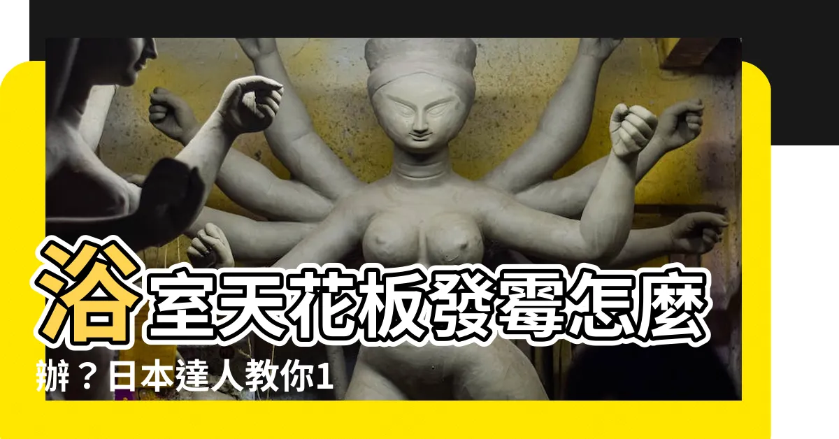 【浴室天花板發黴酒精】浴室天花板發黴怎麼辦？日本達人教你1招！