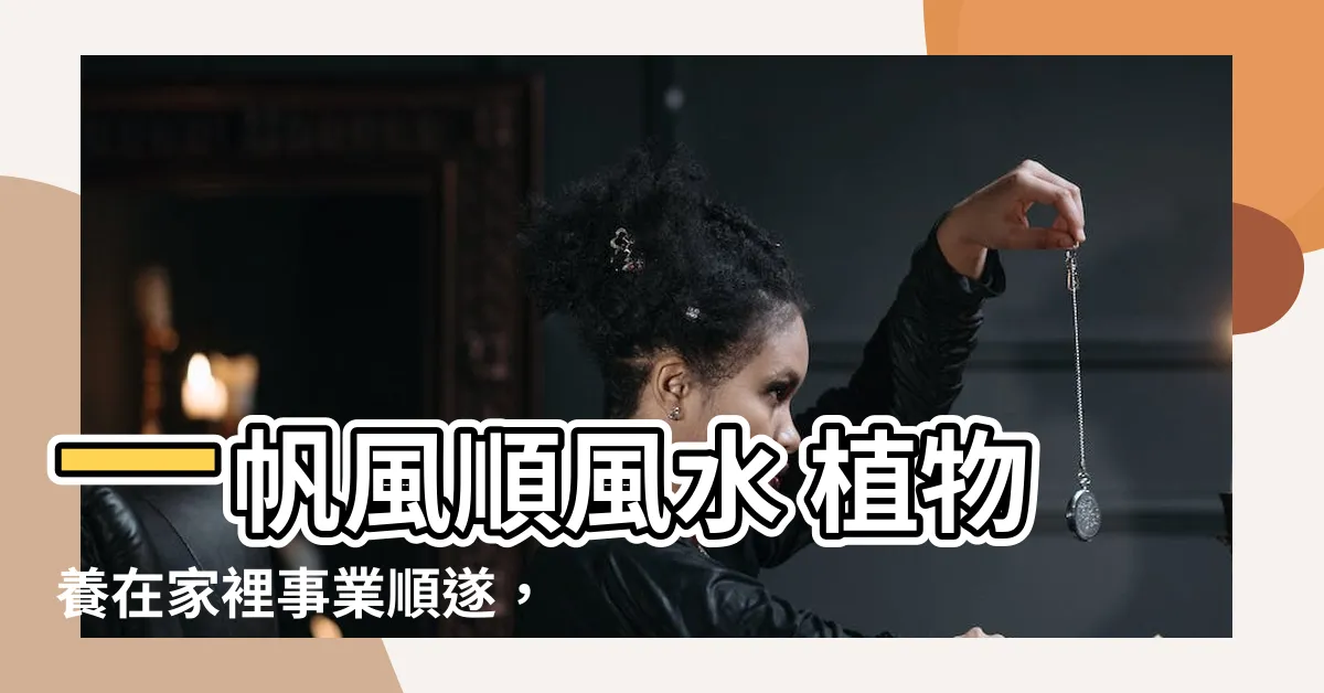 【一帆風順植物風水】一帆風順風水 植物養在家裡事業順遂，擺放禁忌要注意！