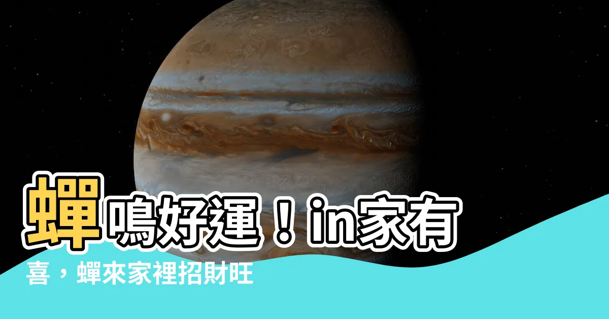 【蟬來家裡】蟬鳴好運！in家有喜，蟬來家裡招財旺運的玄機
