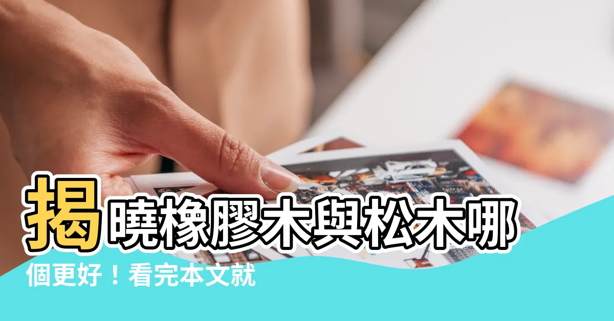 【橡膠木和松木哪個好】揭曉橡膠木與松木哪個更好！看完本文就一目瞭然！
