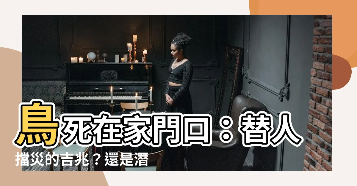 【鳥死在家門口】鳥死在家門口：替人擋災的吉兆？還是潛在危機？