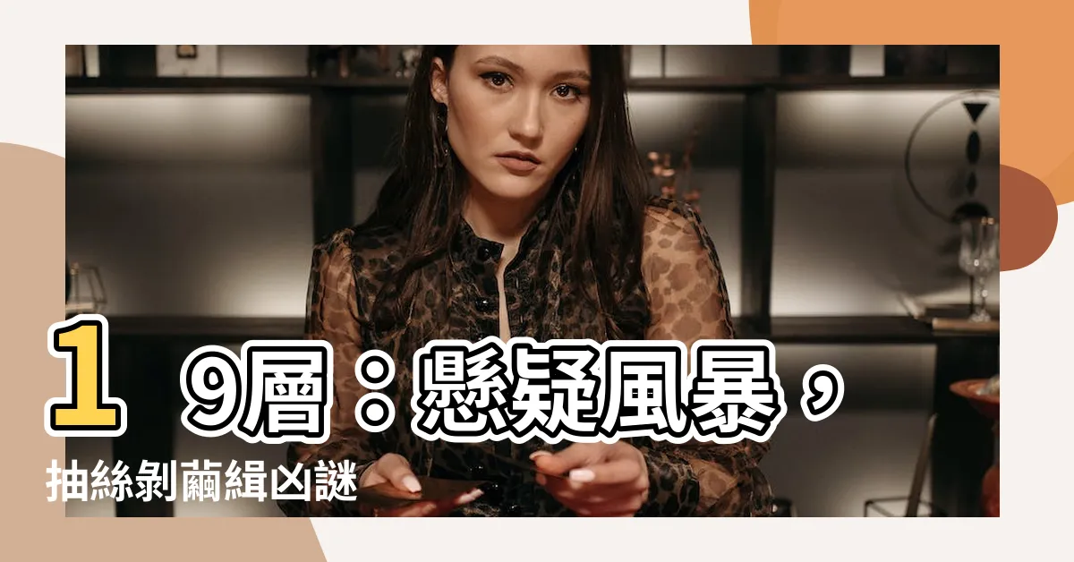 【19層】19層：懸疑風暴，抽絲剝繭緝兇謎