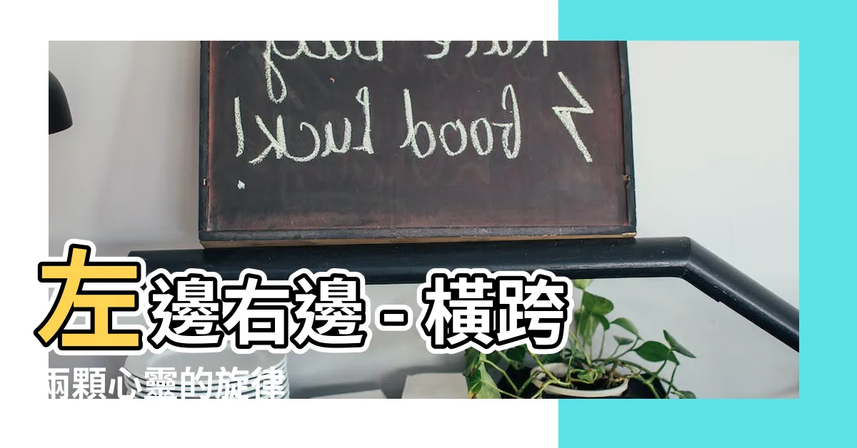 【左邊右邊】左邊右邊 - 橫跨兩顆心靈的旋律