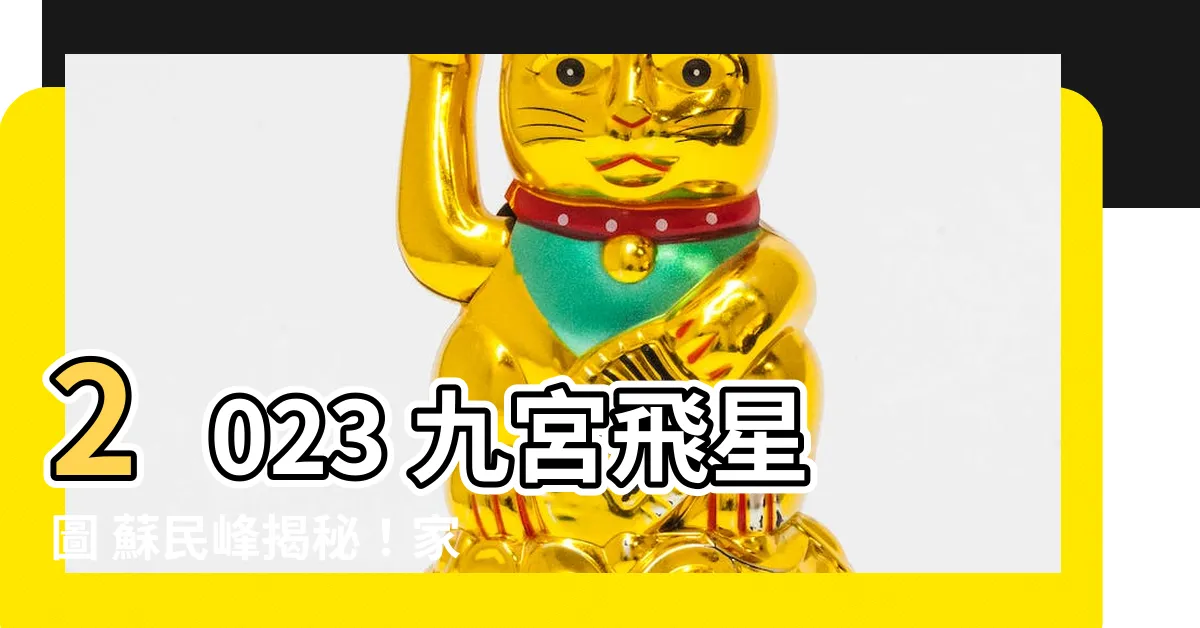 【2023 九宮飛星圖 蘇民峯】2023 九宮飛星圖 蘇民峯揭秘！家居擺設佈局打造財運旺盛