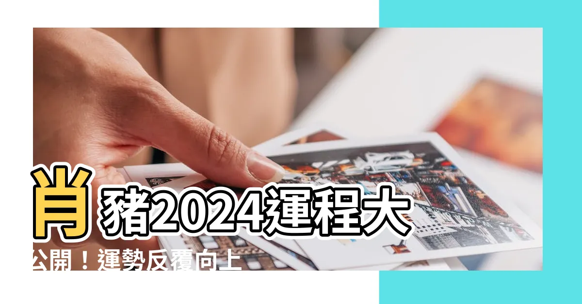 【肖豬2024運程】肖豬2024運程大公開！運勢反覆向上，把握時機有危自有機