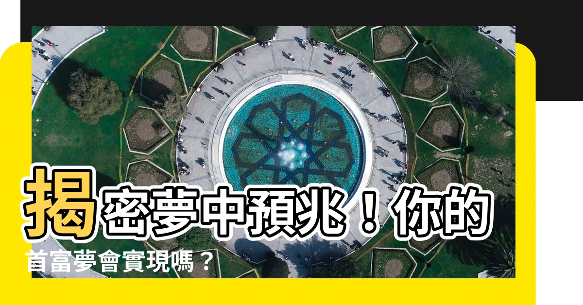 【夢見首富】揭密夢中預兆！你的首富夢會實現嗎？