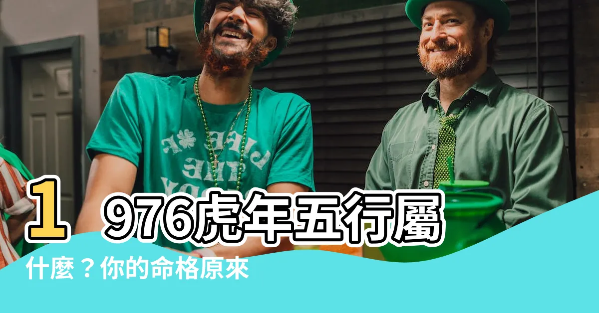 【1976五行屬什麼】1976虎年五行屬什麼？你的命格原來是這樣！