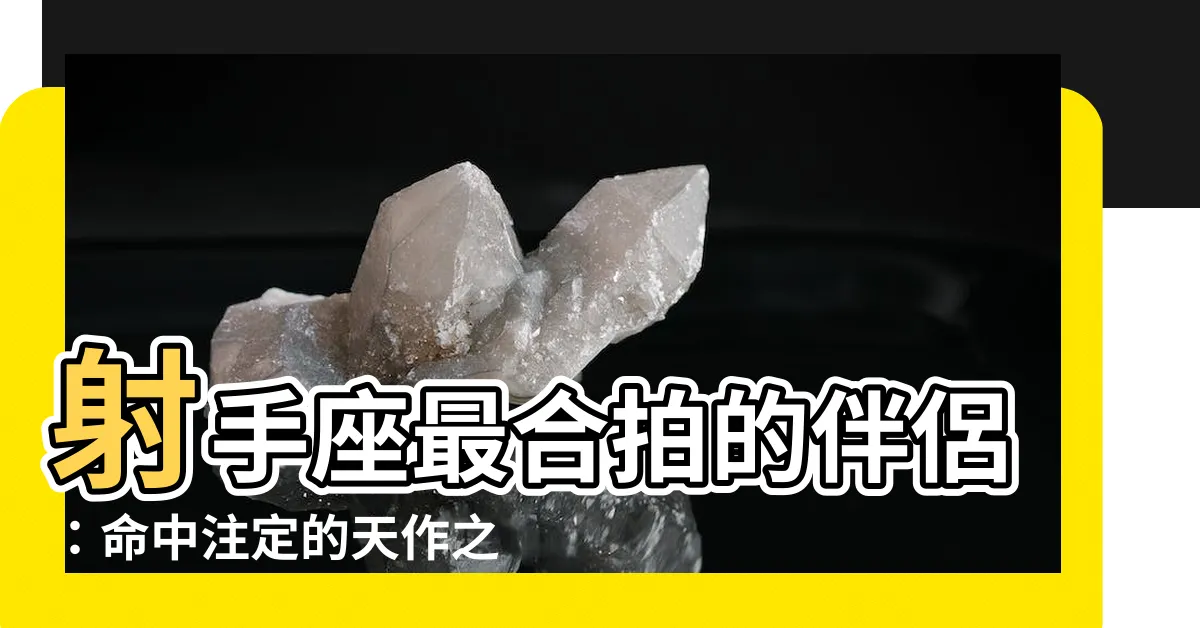 【射手座和什麼星座最配】射手座最合拍的伴侶：命中註定的天作之合