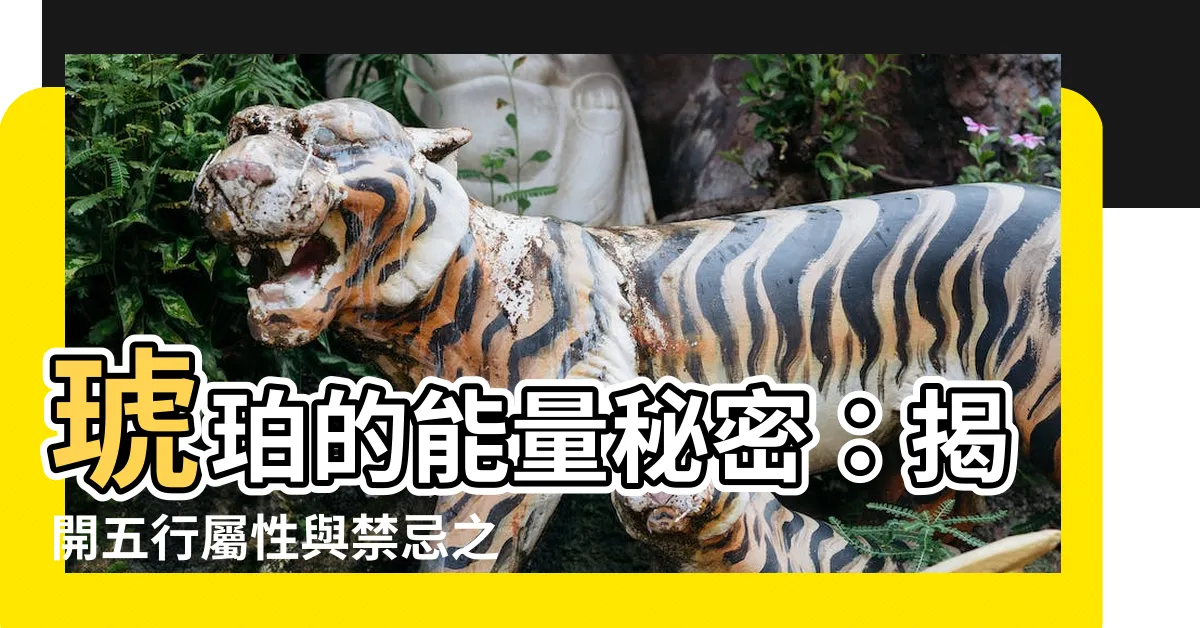 【琥珀五行屬性】琥珀的能量秘密：揭開五行屬性與禁忌之謎